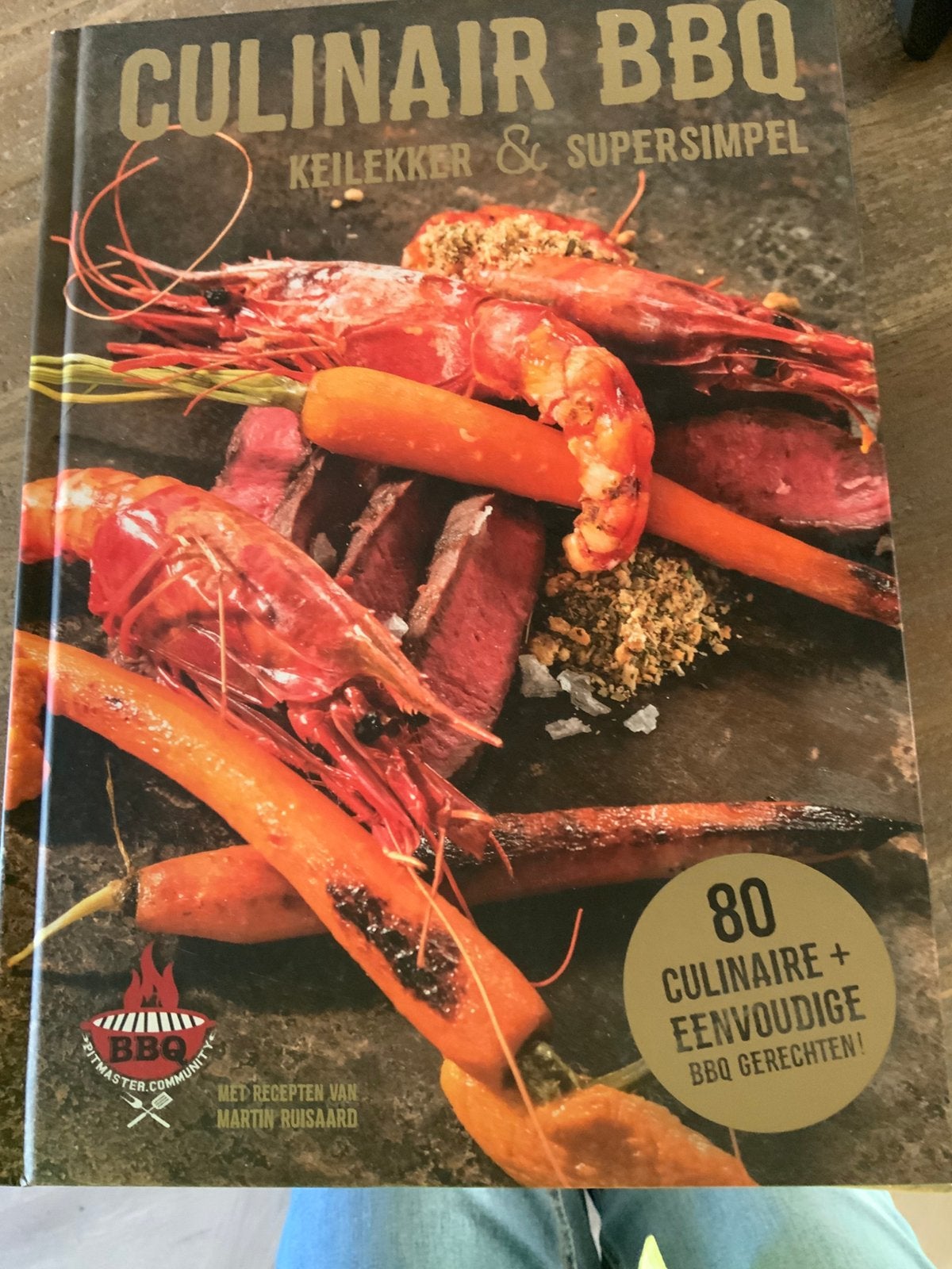 Kookboek culinair bbq lekker en simpel, Ophalen, Zo goed als nieuw