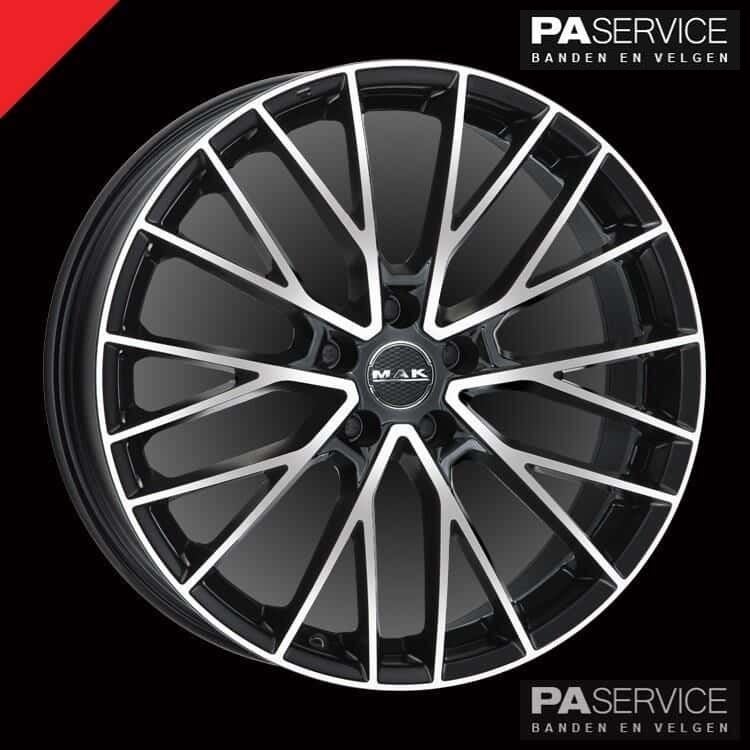 Nieuw 19 inch FPBlack MAK BMW 3 G20 set inc Vredestein TPMS, Neuf, Pneus et Jantes, Pneus été, -