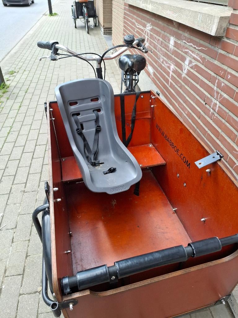 Babboe bakfiets, Vélos & Vélomoteurs, Vélos | Vélos avec bac, Autres marques, Enlèvement, Utilisé, Frein à disque