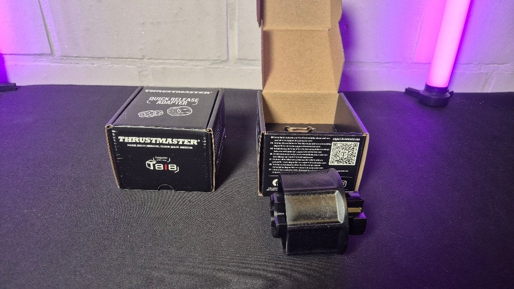2x Thrustmaster quick release adaptor, Informatique & Logiciels, Enlèvement, Neuf, Thrustmaster