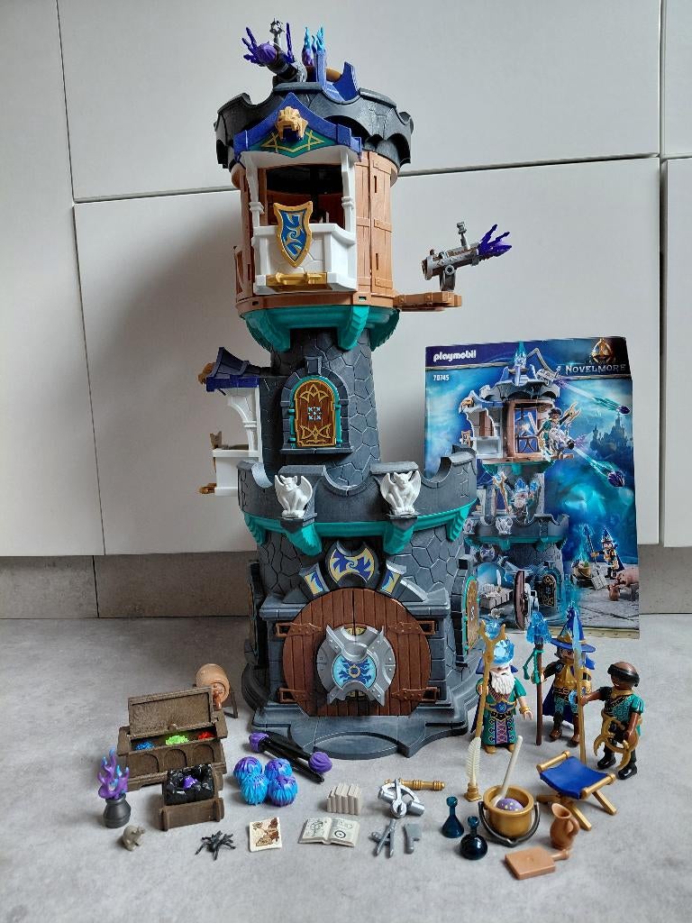 Playmobil Novelmore Tovenaarstoren 70745, Neuf, Bâtiment, Fantasy, Kit complet
