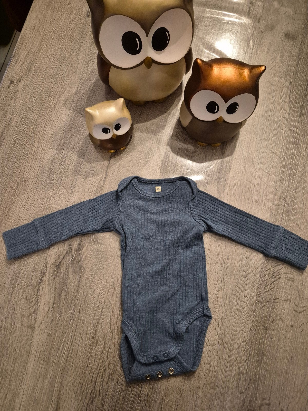 meegroeibody/romper hema bamboo maat 50-56, Kinderen en Baby's, Babykleding | Maat 50, Ophalen of Verzenden