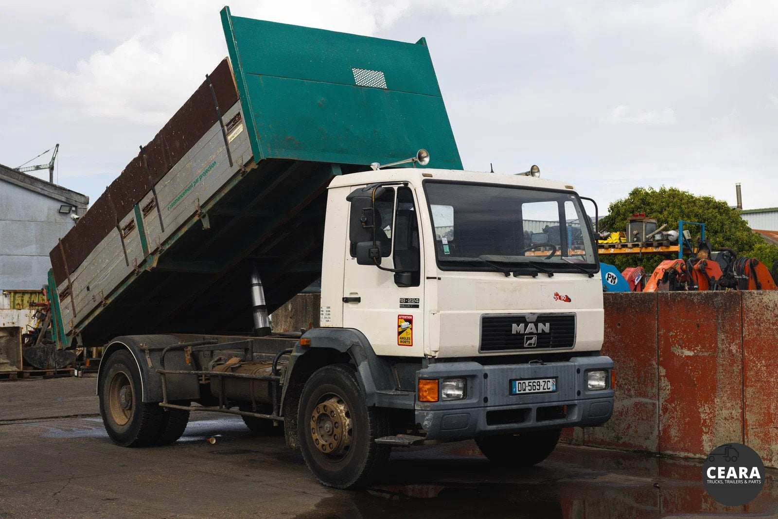 MAN L 18.224 French truck nice condition!, Autos, Achat, Entreprise, MAN, Diesel