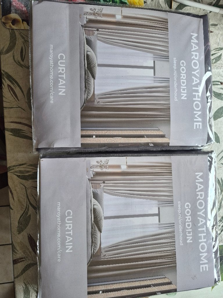 Gordijn ( NIEUW ), Ophalen, Nieuw, Grijs, Gordijn
