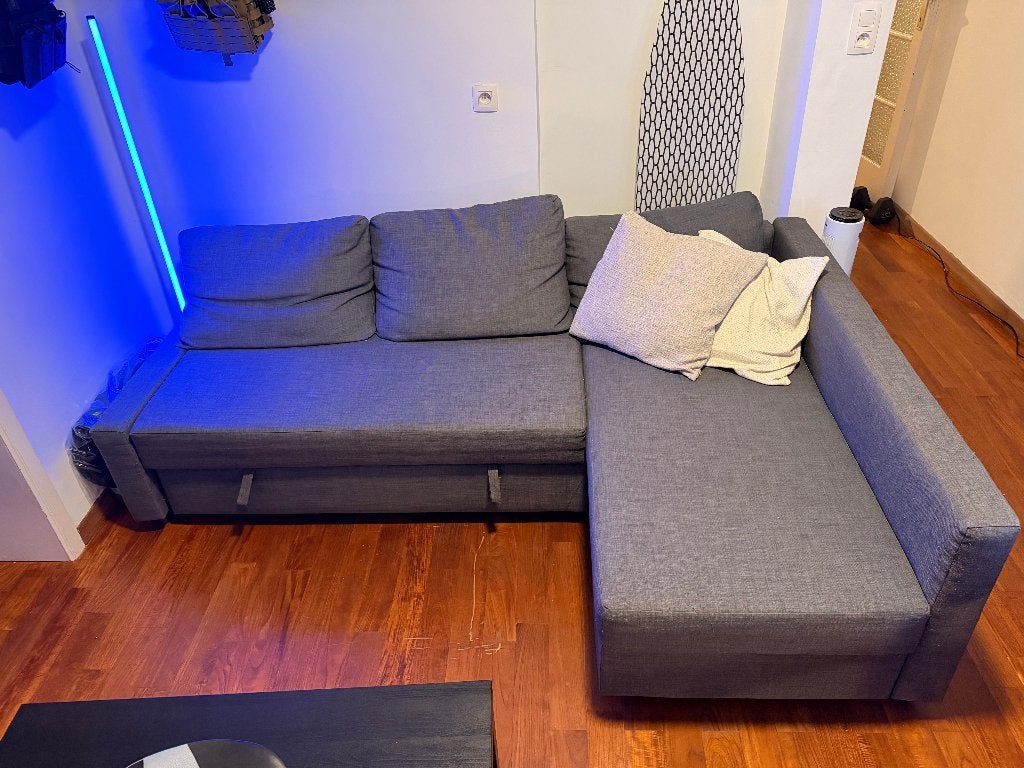 canapé-lit, Maison & Meubles, Trois personnes, Banc d'angle, Enlèvement, Utilisé