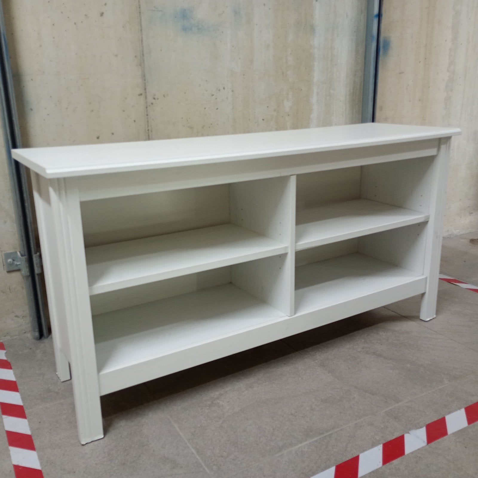 wit laag brusali tv meubel van ikea, 25 à 50 cm, Moins de 100 cm, 100 à 150 cm, Enlèvement