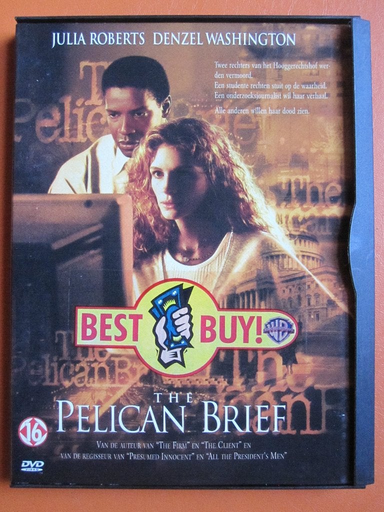 Le Pélican Brief (1993), Enlèvement ou Envoi, Espagnol, Anglais, Comme neuf