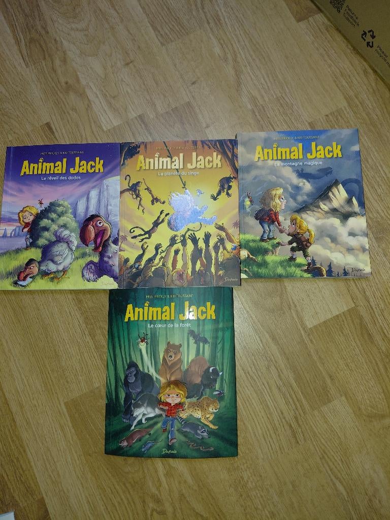 Bd Animal Jack et Jack le Téméraire, Enlèvement, Comme neuf