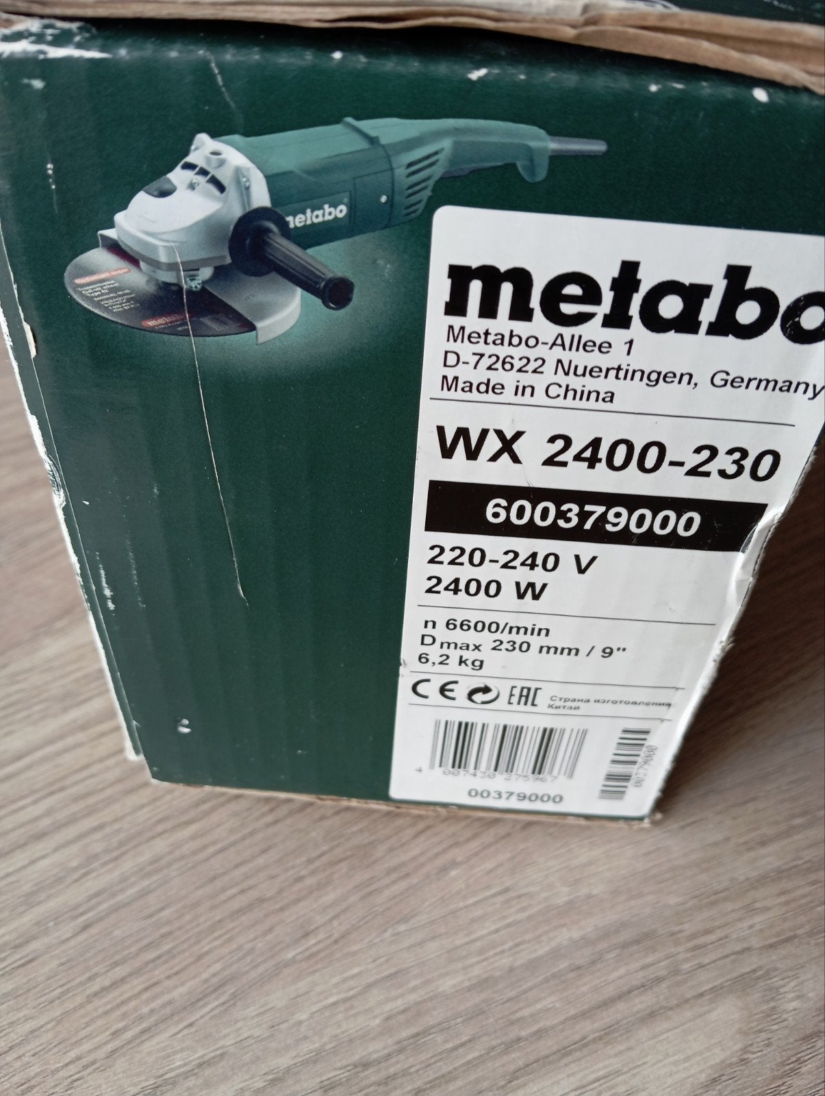 Professionele slijpschijf metabo met 4 diamant schijven, Bricolage & Construction, Dalles & Carrelages, Enlèvement