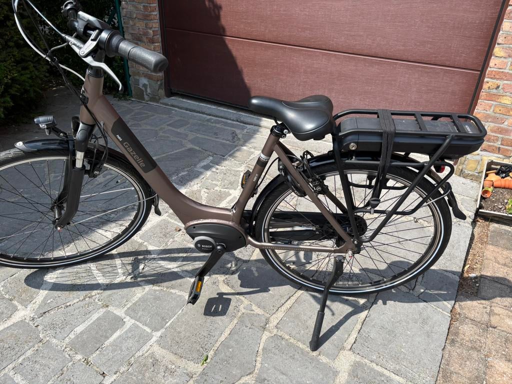 Elektrische fiets gazelle, Ophalen, Zo goed als nieuw, 51 tot 55 cm, 50 km per accu of meer