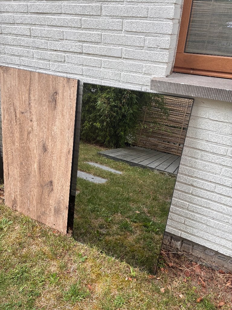 2 spiegels gratis, Ophalen, Gebruikt