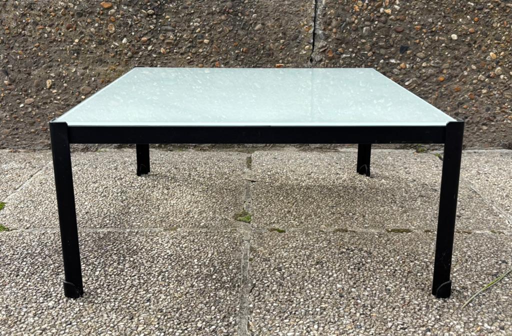 Salontafel, Tuin en Terras, Ophalen, Gebruikt, Vierkant, Metaal