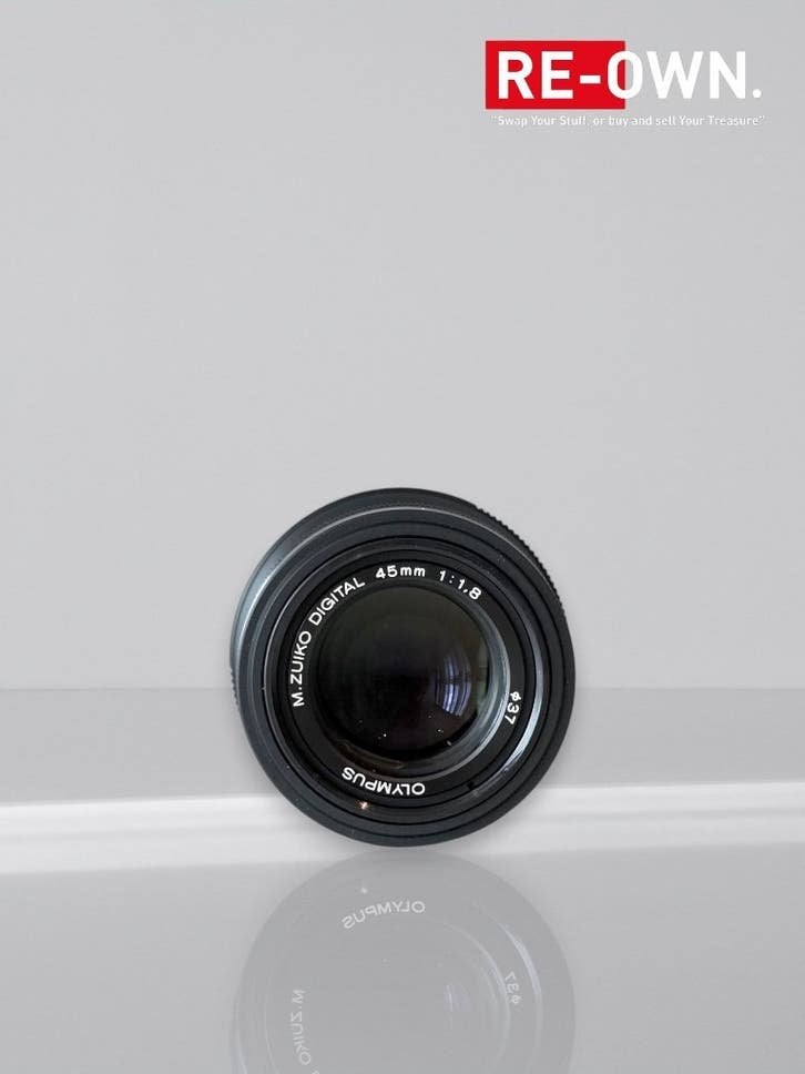 OLYMPUS M.ZUIKO 45MM F/1.8 | DOOS | GARANTIE, 45 mm, ., Micro Four Thirds, Olympus
