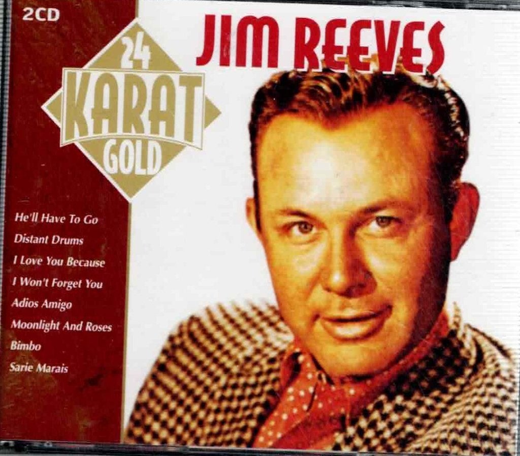 2 x cd  /  Jim Reeves – 24 Karat Gold, Cd's en Dvd's, Cd's | Overige Cd's, Ophalen of Verzenden