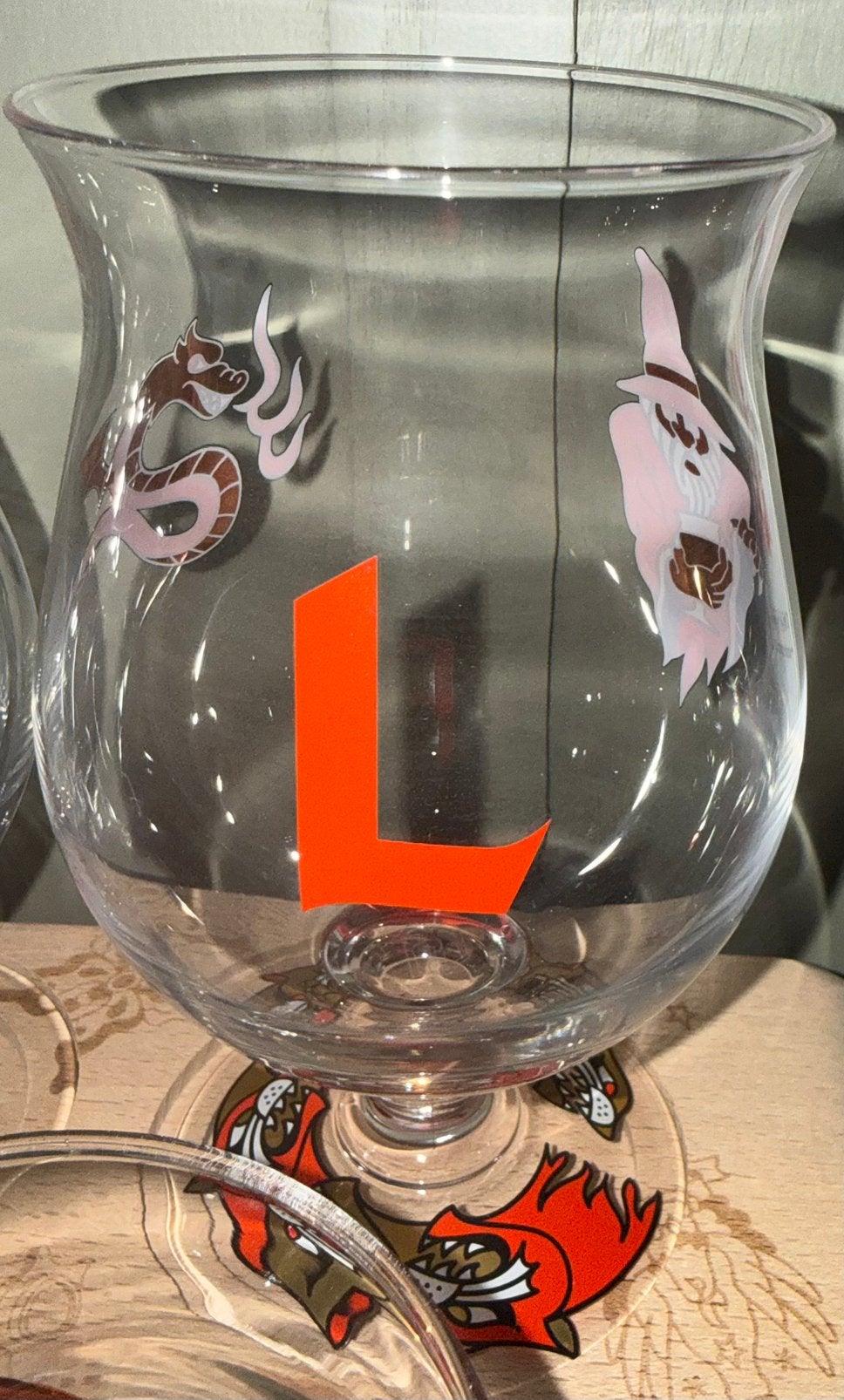 Duvel win and create glas Letter L, Verzamelen, Ophalen of Verzenden, Nieuw