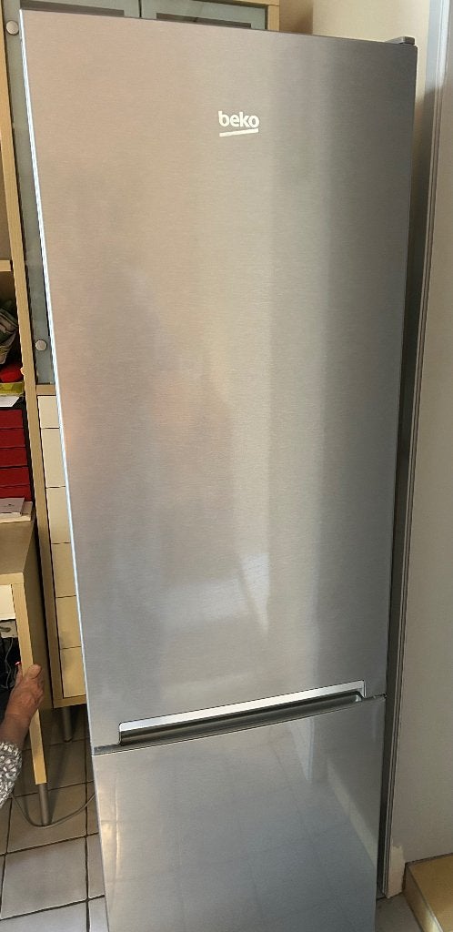 Beko koelvriescombinatie, Elektronische apparatuur, Ophalen, 160 cm of meer, Zo goed als nieuw, 45 tot 60 cm
