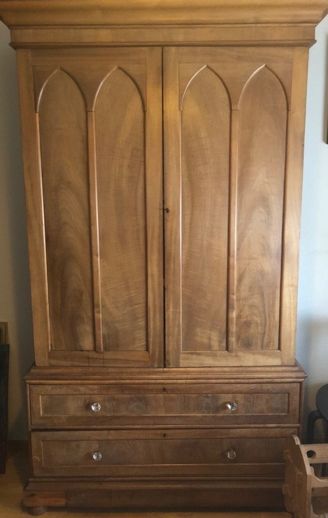 Kast, Huis en Inrichting, Kasten | Kleerkasten, 200 cm of meer, 150 tot 200 cm, Eikenhout, Zo goed als nieuw