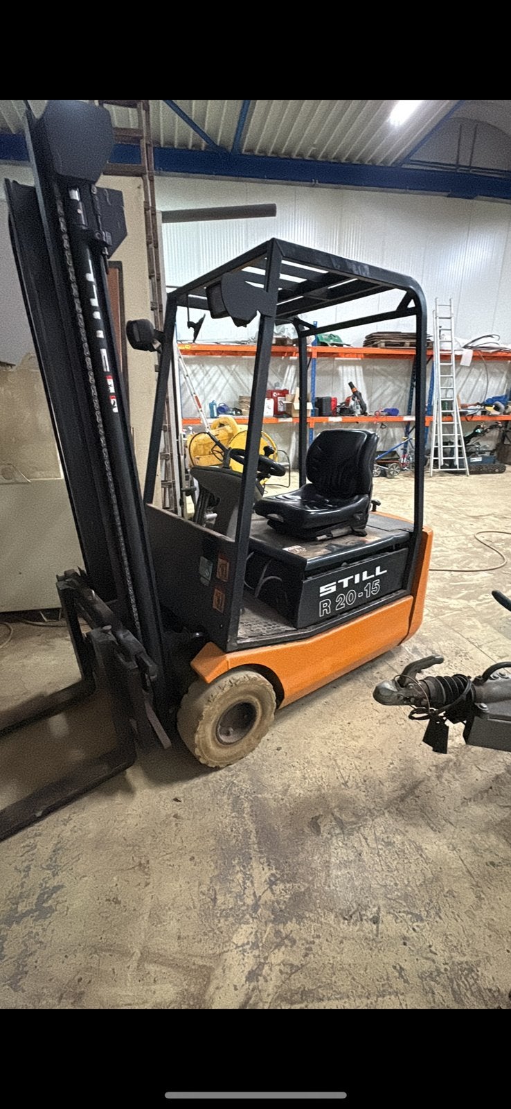 Heftruck still r20-15, Ophalen, Heftruck