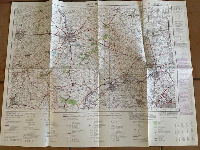 Carte du personnel d'Ypres, Envoi, Comme neuf