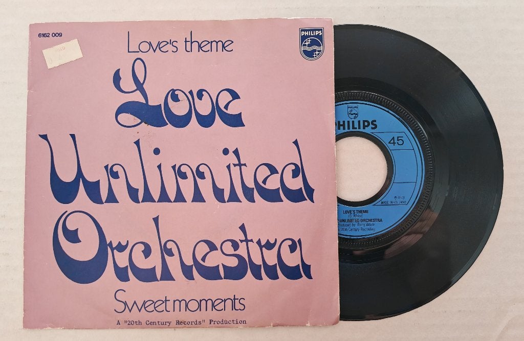 LOVE UNLIMITED ORCHESTRA - Love's theme (45t), Ophalen of Verzenden, Zo goed als nieuw, 7 inch, Pop
