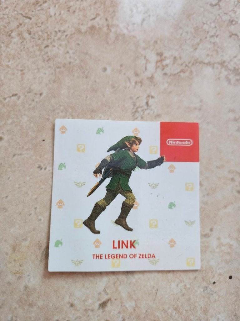 Autocollant animé Link Zelda sur Nintendo Shop Japan, Enlèvement ou Envoi, Neuf, Cinéma, Télévision ou Audiovisuel