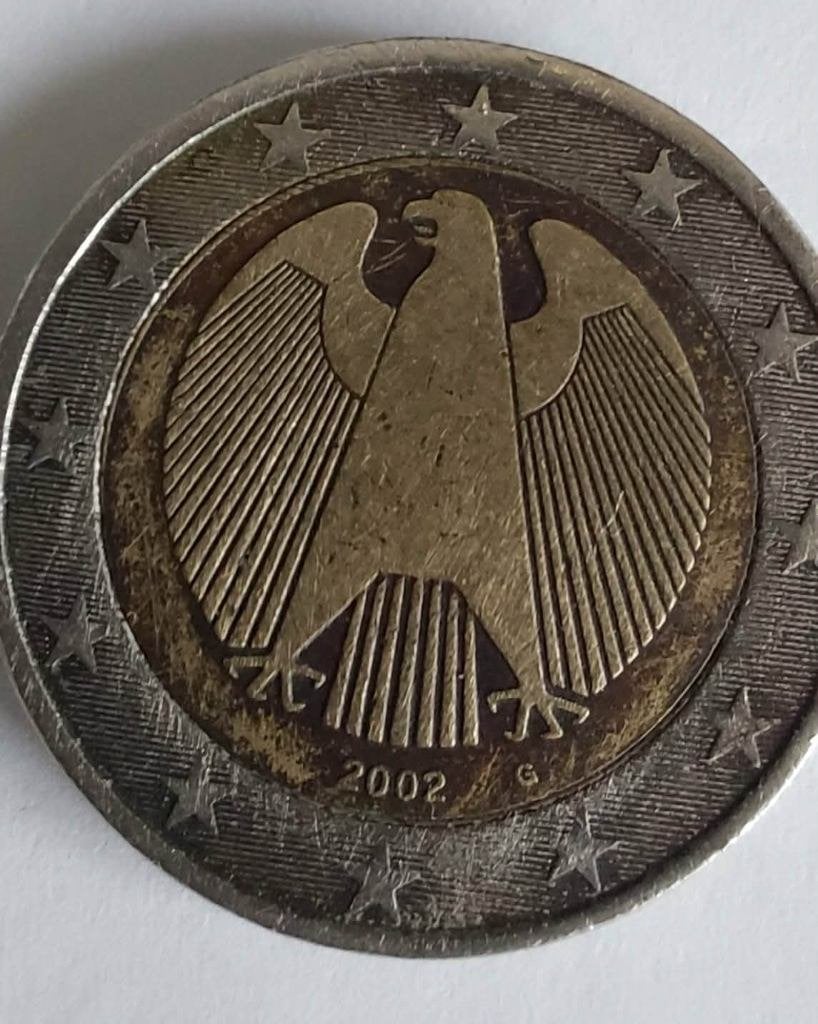 monnaie de 2 eur année 2002, Enlèvement ou Envoi