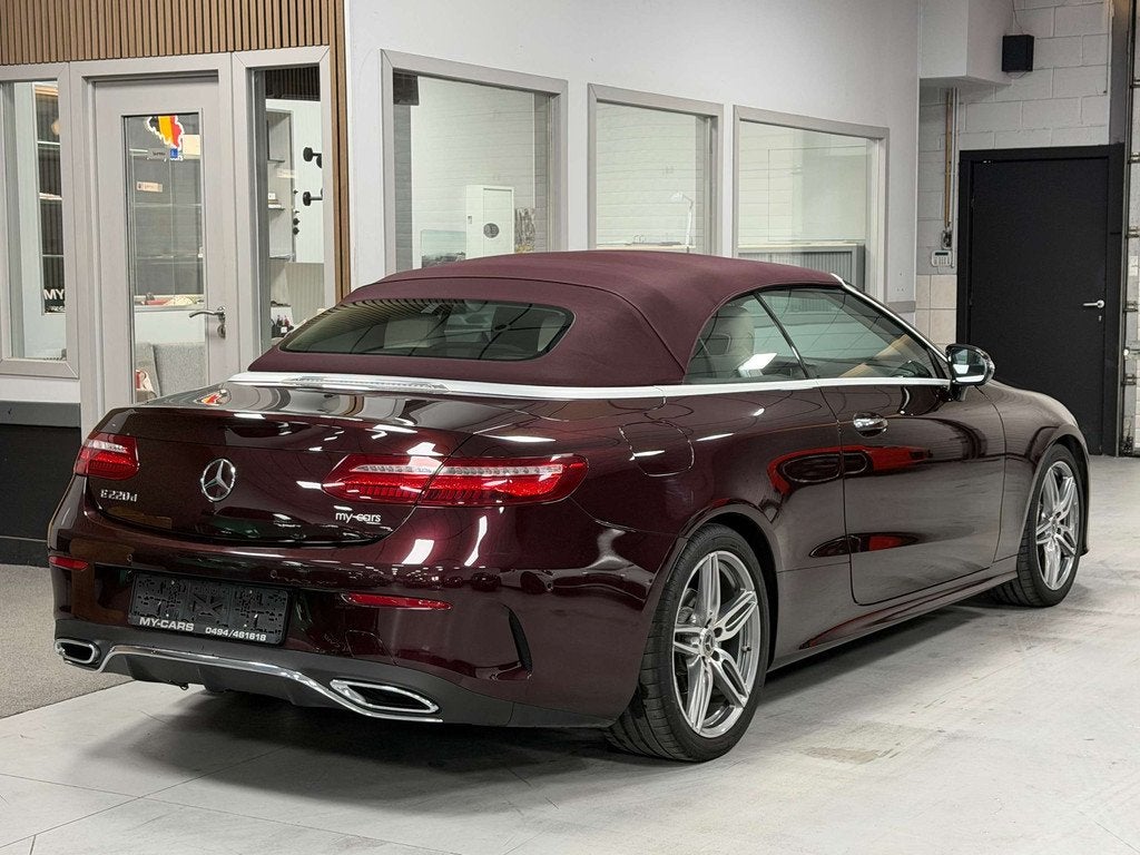 Mercedes-Benz E-Klasse E220 D 197Cv Cabriolet Pack-AMG Full, Autos, Achat, 143 kW, Entreprise, Cabriolet