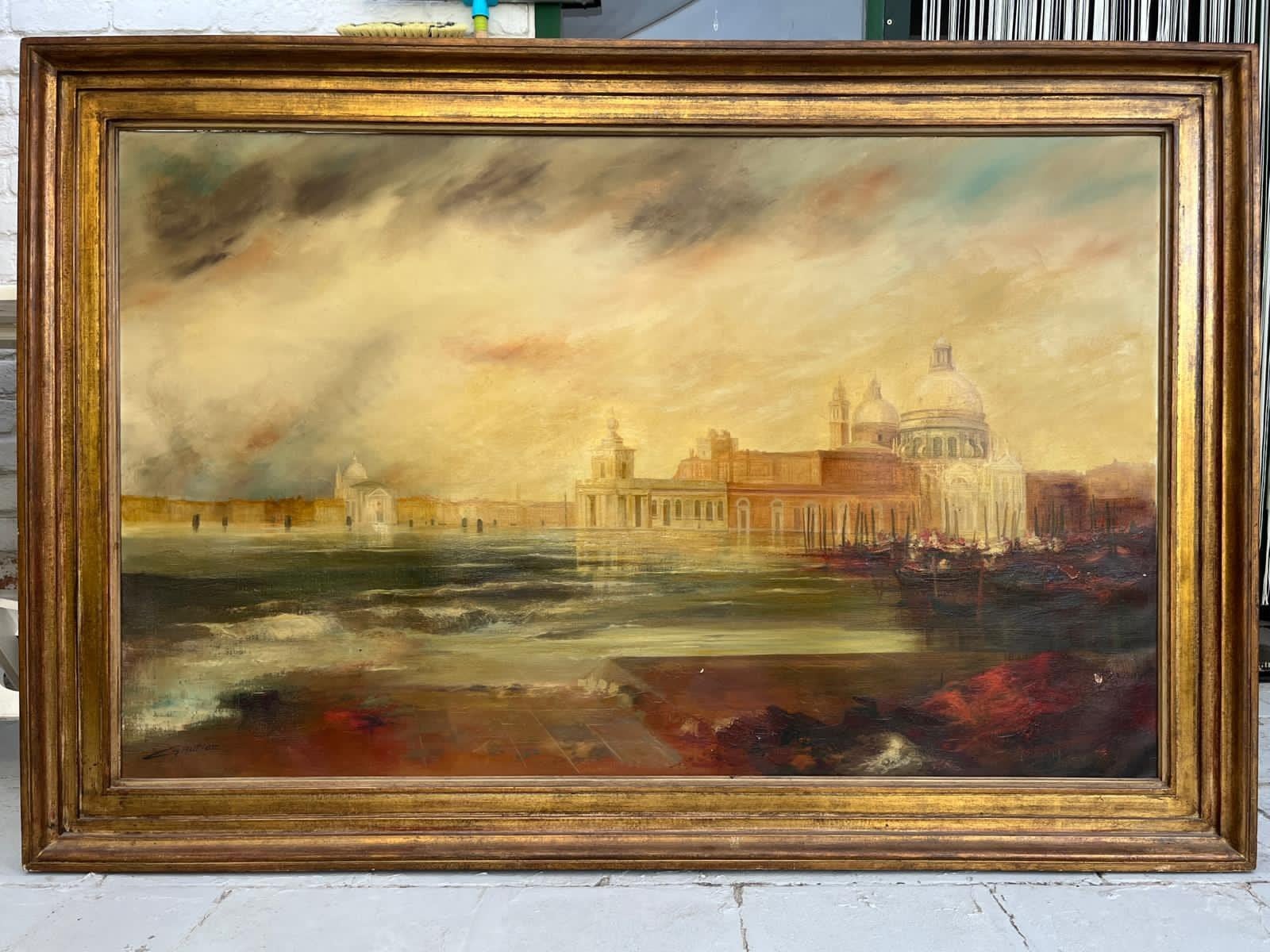 Venise : Le grand Canal par Pierre Gautiez., Doré, Enlèvement, Utilisé, Classique