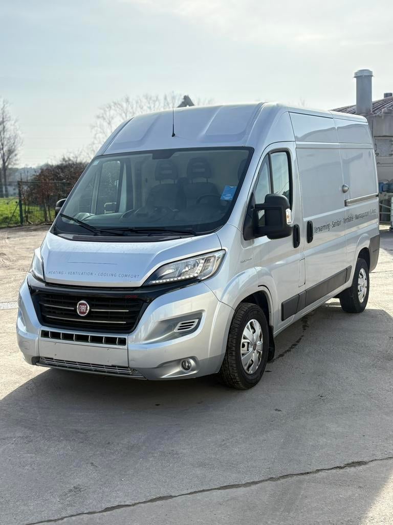 FIAT DUCATO POWER 2.3 DIESEL AUTOMATIQUE, Auto's, Fiat, Automaat, Particulier, Overige carrosserie, Zilver of Grijs