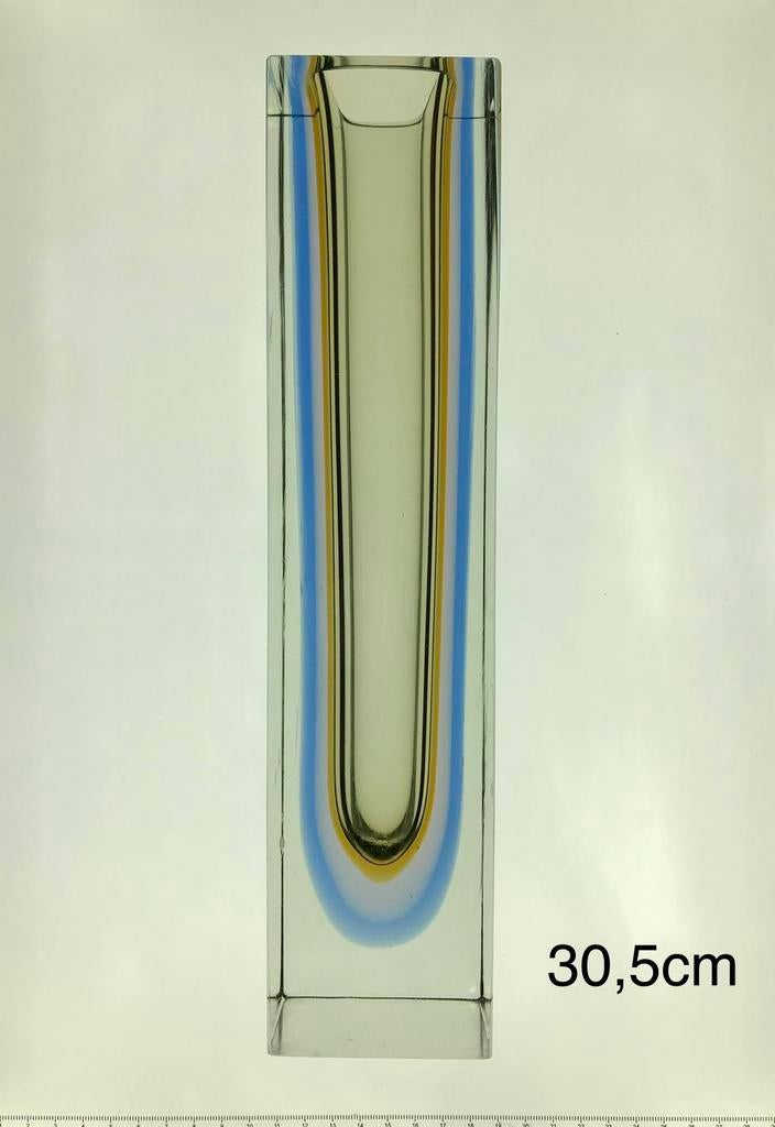Murano vaas Flavio Poli 1960, Ophalen of Verzenden