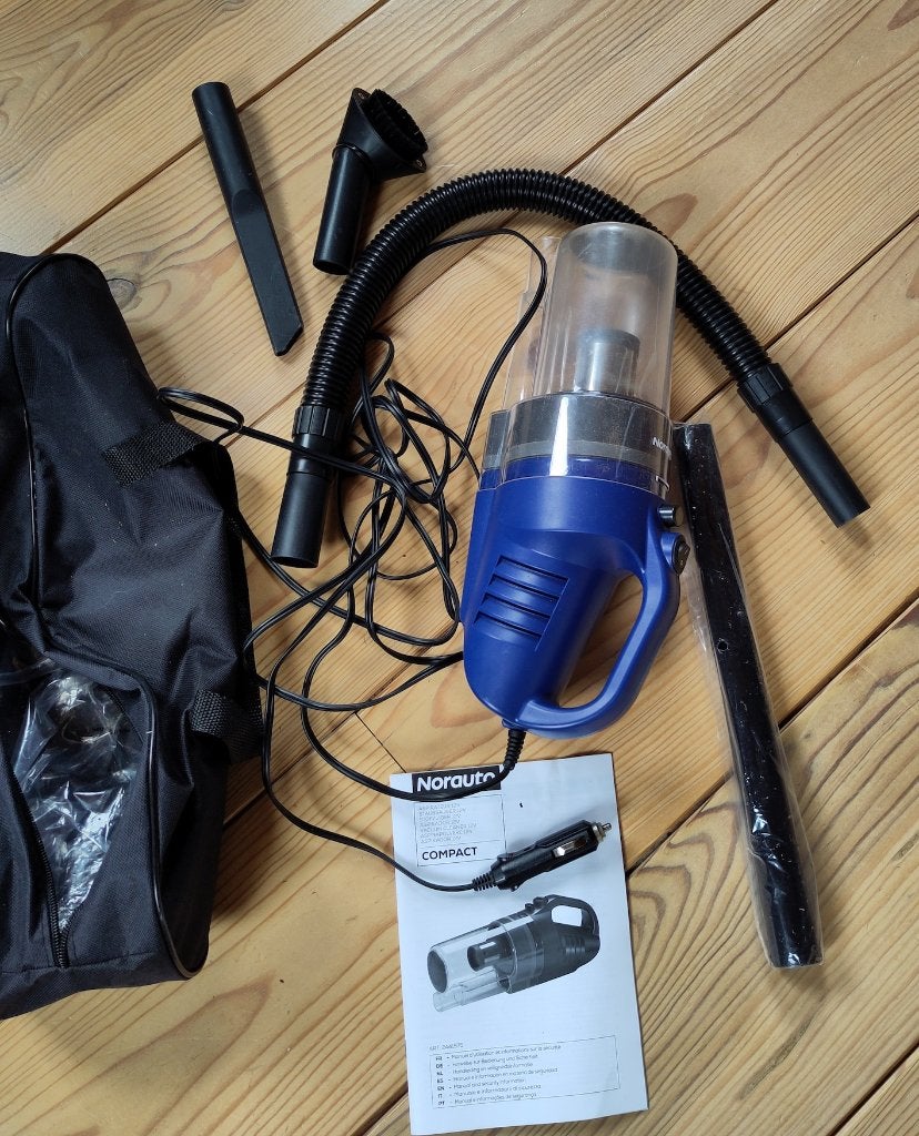 aspirateur voiture, Ophalen