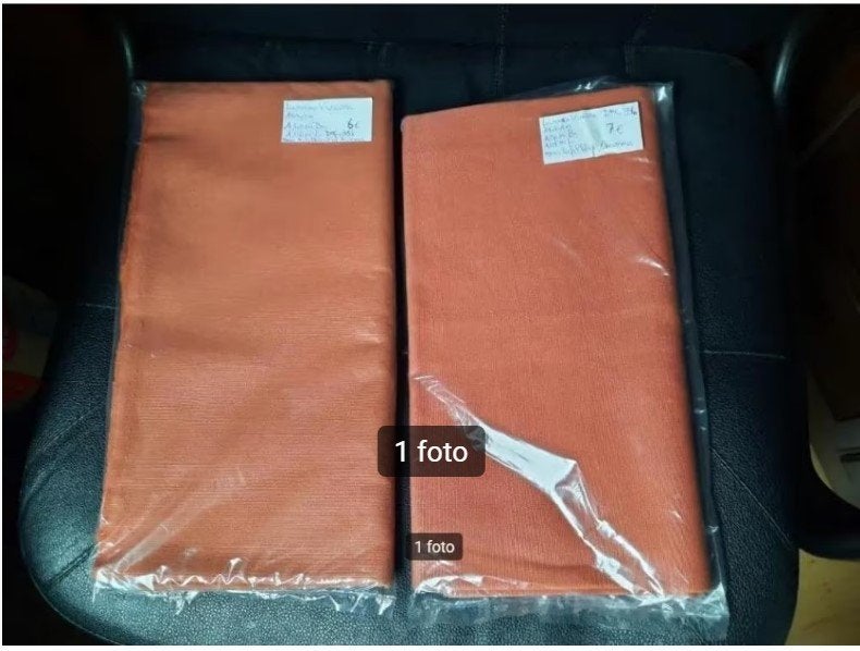 TISSU EN LIN/VISCOSE - 2  18 fils/cm, Hobby & Loisirs créatifs, Enlèvement ou Envoi, Neuf, Pièce ou Accessoires