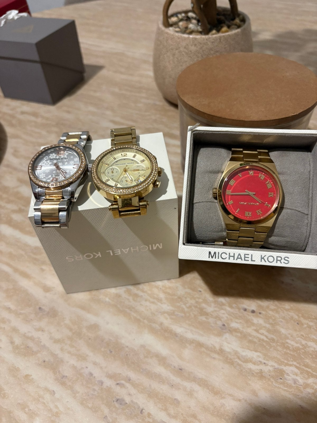 montres Mickelal Kors originales, Bijoux, Sacs & Beauté, Enlèvement, Comme neuf