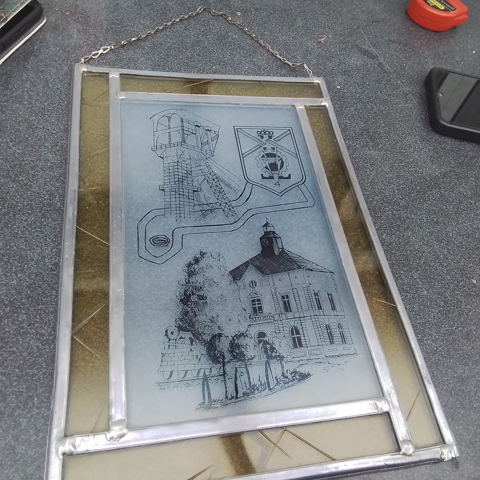 glas in lood, Antiquités & Art, Curiosités & Brocante, Enlèvement ou Envoi