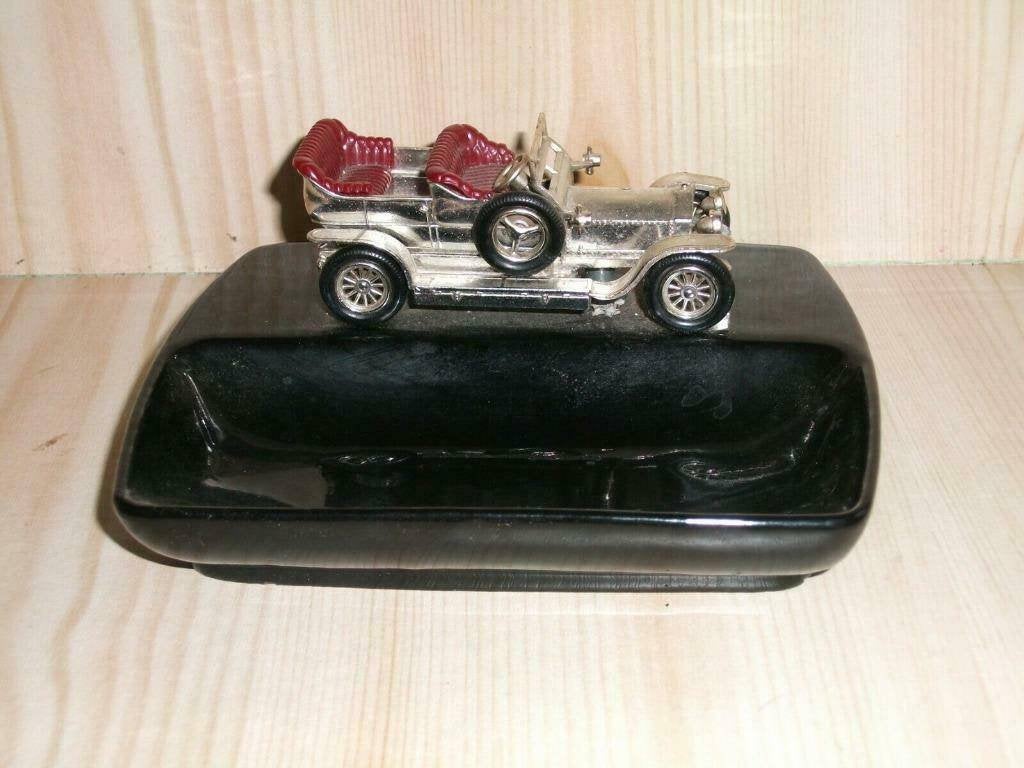 Vintage Cendrier ROLLS ROYCE 1906 Silver LESNEY MATCHBOX, Ophalen of Verzenden, Zo goed als nieuw, Auto
