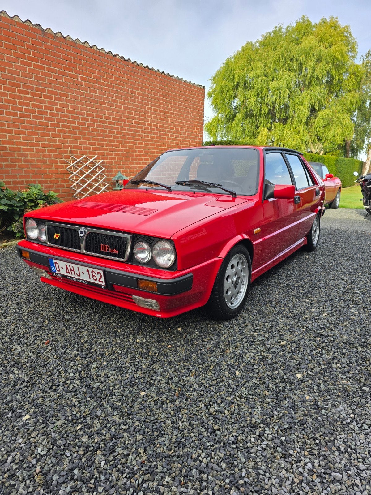 lancia delta hf turbo 1.6, Auto's, Voorwielaandrijving, Stof, Zwart, 1600 cc