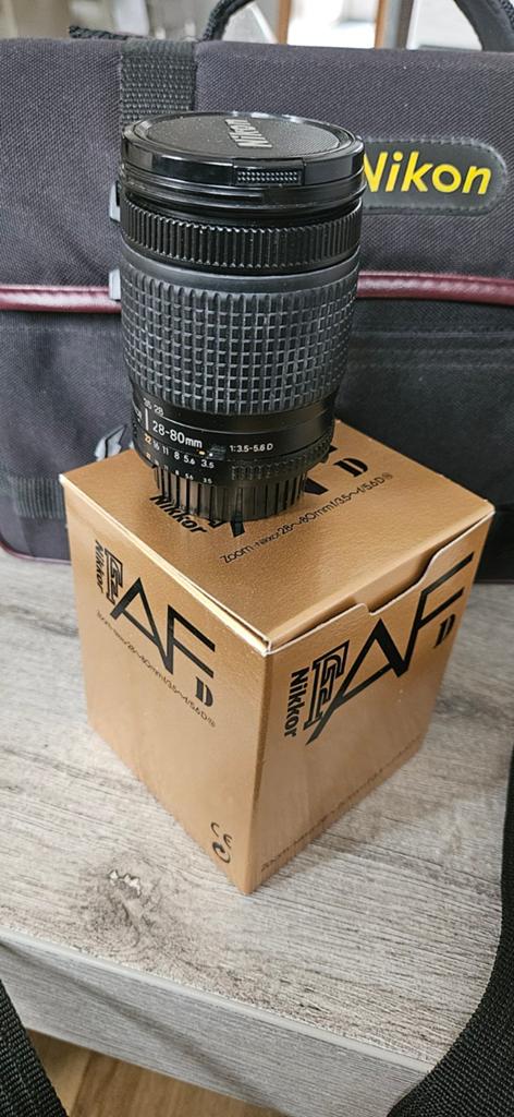 Lens voor Nikkon - Nikon 28-80mm f/3.5-5.6 AF-D, Audio, Tv en Foto, Fotocamera's Digitaal, Ophalen, Nikon