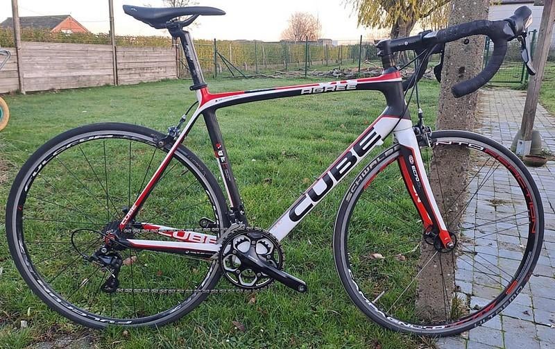 CUBE Agree GTC carbon, maat 56., Enlèvement, Autres types