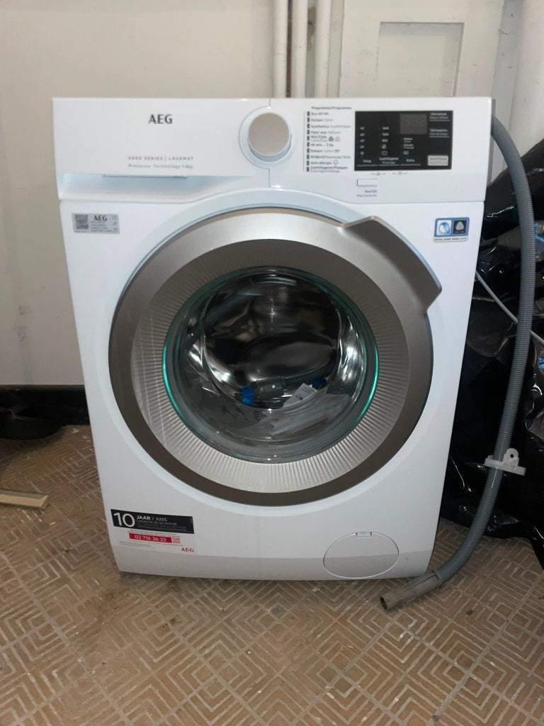 AEG 6000-serie ProSense 8 kg wasmachine, Ophalen, Energieklasse A of zuiniger, Zo goed als nieuw, Voorlader
