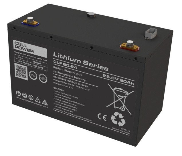 Lithium 24V 80Ah accu *NIEUW*, Ophalen, Nieuw