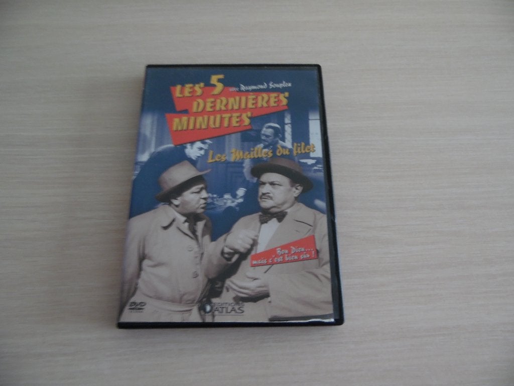 LES CINQ DERNIÈRES MINUTES      LES MAILLES DU FILET, Cd's en Dvd's, Dvd's | Tv en Series, Zo goed als nieuw, Overige genres, Alle leeftijden