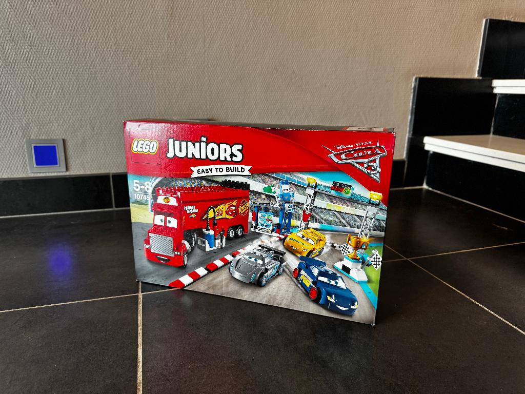 LEGO Juniors 10745 Disney Cars 3 Florida 500, Kinderen en Baby's, Ophalen, Lego, Nieuw, Disney