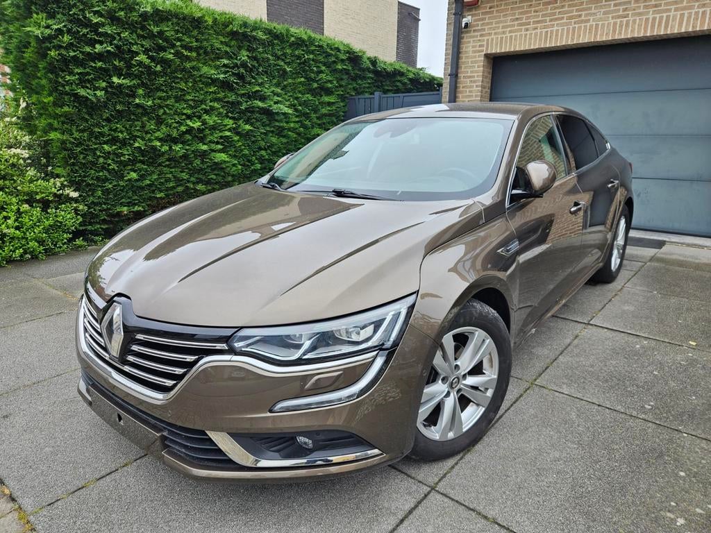 Renault Talisman 1.6 TCe Intens / LED / CAMERA / FULL OPTION, Auto's, Renault, Automaat, Euro 6, Beige, Leder