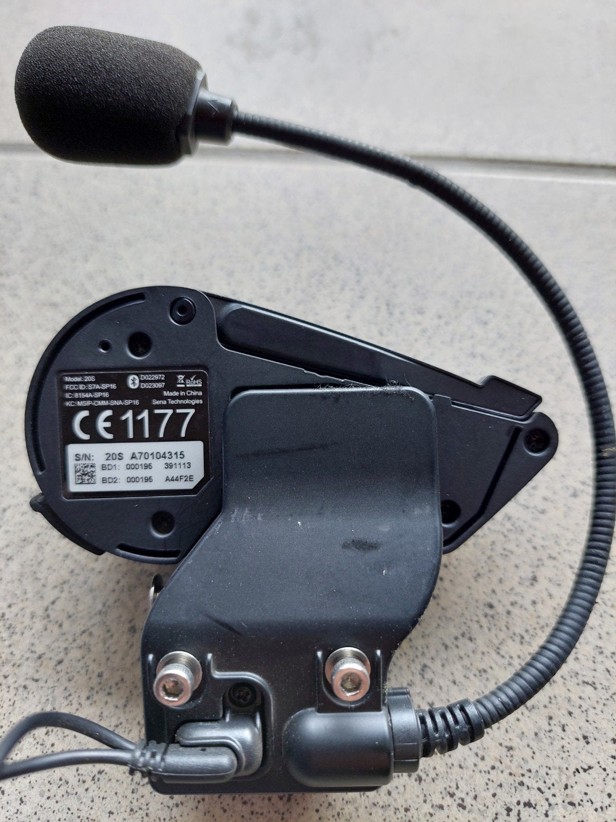 sena 20S headset, Motoren, Accessoires | Navigatiesystemen, Ophalen