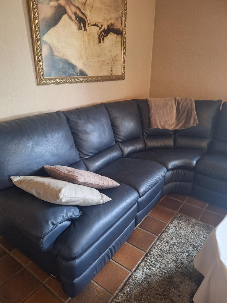 Natuzzi Zetel met relax en 1-zit, Ophalen, 250 tot 300 cm, Gebruikt, Overige maten
