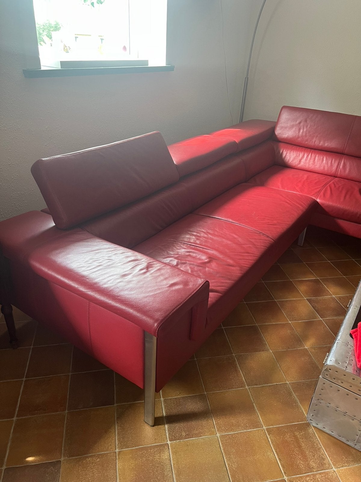 Salon rood, Huis en Inrichting, Ophalen, Gebruikt