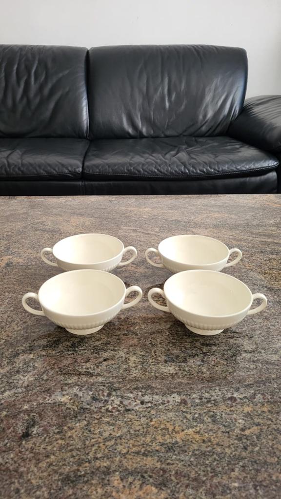 Prachtige vintage soepkommen Wedgwood, Antiek en Kunst, Ophalen of Verzenden