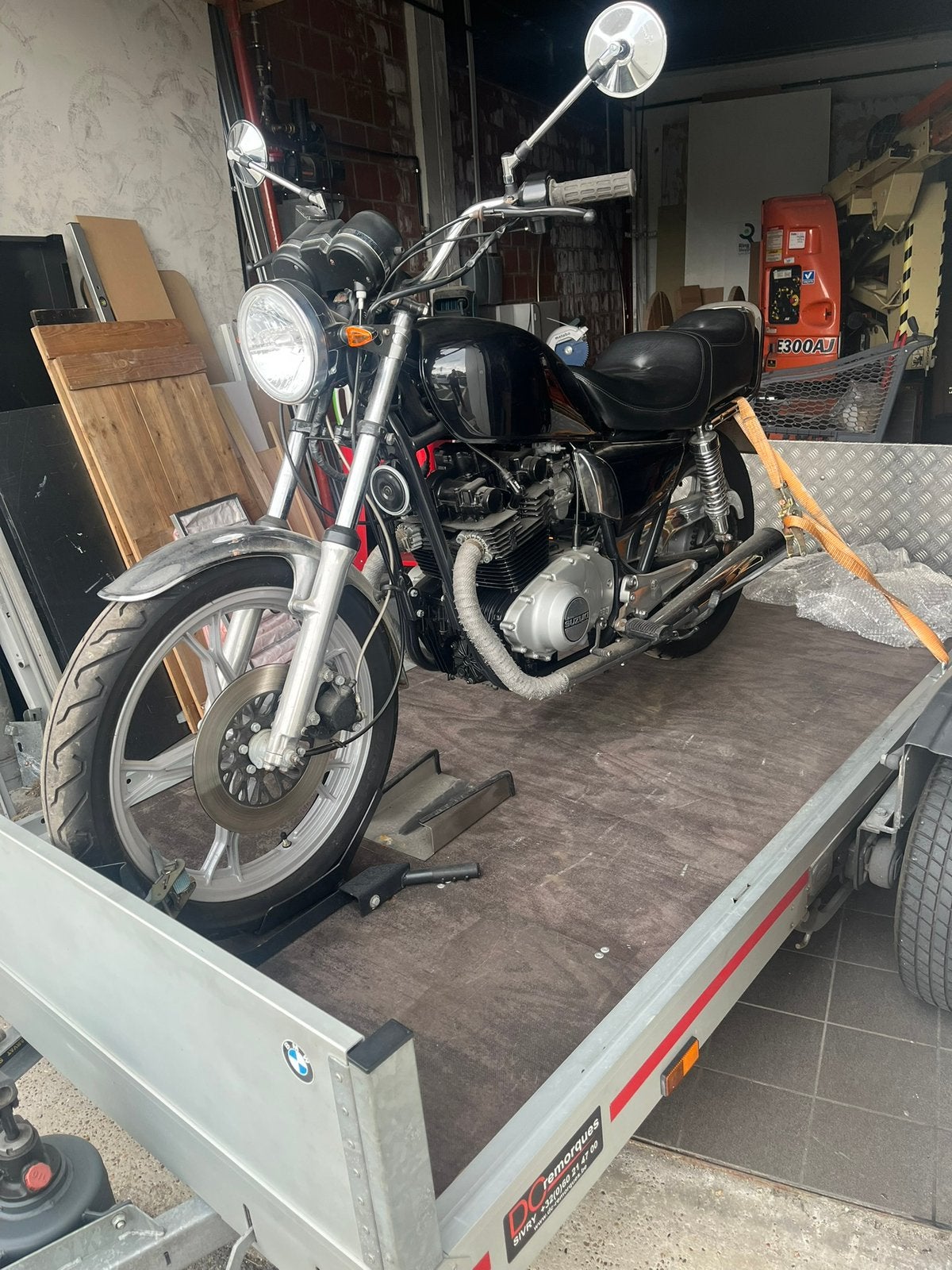 Suzuki GS450L  Echanger, Permis Moto A, Chopper, 2 cylindres, Particulier