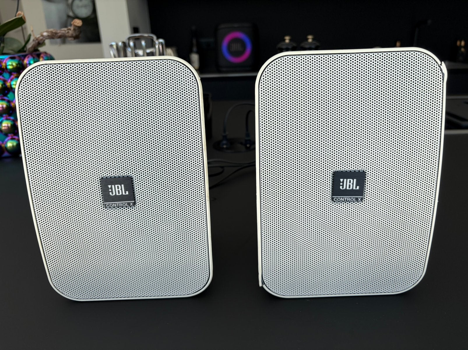 JBL control X luidsprekers met Bluetooth-voeding, Audio, Tv en Foto, Luidsprekerboxen, Ophalen, Gebruikt, JBL, Draagbare speaker