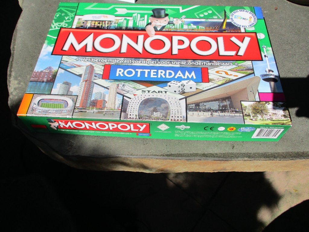 bordspel 2e editie Monopoly Rotterdam Monopolie nieuw, Een of twee spelers, Ophalen of Verzenden, Nieuw, Monopoly